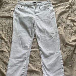 White Aeropostale High Waisted Cropped Jegging